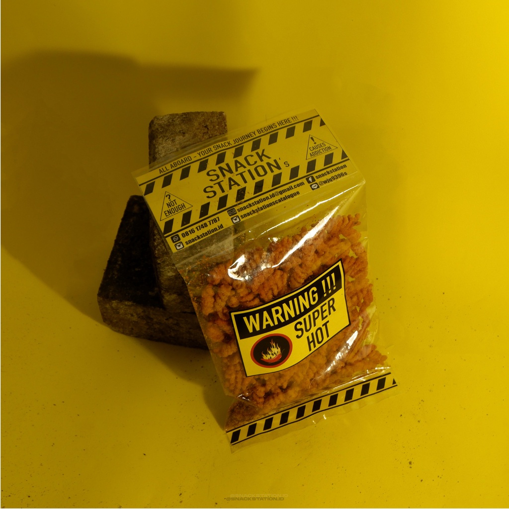 

[BELI 3 GRATIS 1] - PROMO - Macaroni Plastic Snackstations - SPICY
