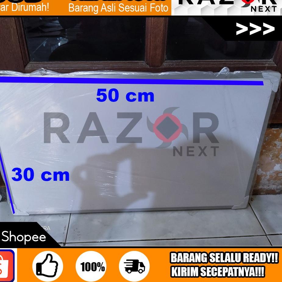 

Terbaik.. Papan Tulis 2 Fungsi Whiteboard dan Blackboard Bolak-Balik Hanya 1 Papan | Bisa Spidol Dan Kapur | Ukuran 50 cm x 30 cm | Murah | 1 Pcs