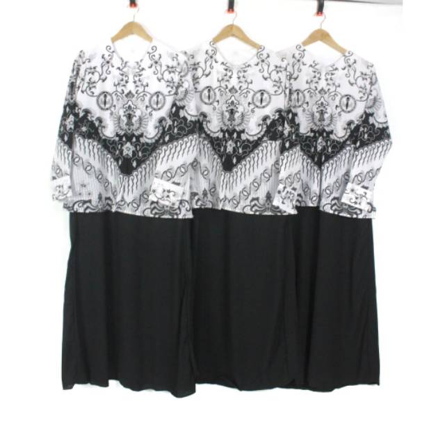 Gamis batik PGRI kerja formal seragam ngajar guru khaki FORMAL WANITA MUSLIM karir baju kemeja syari