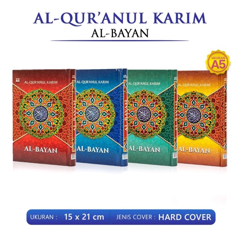 AL QURAN AL BAYAN A5 TERLARIS TERMURAH OLEH OLEH HAJI DAN UMROH REGULER