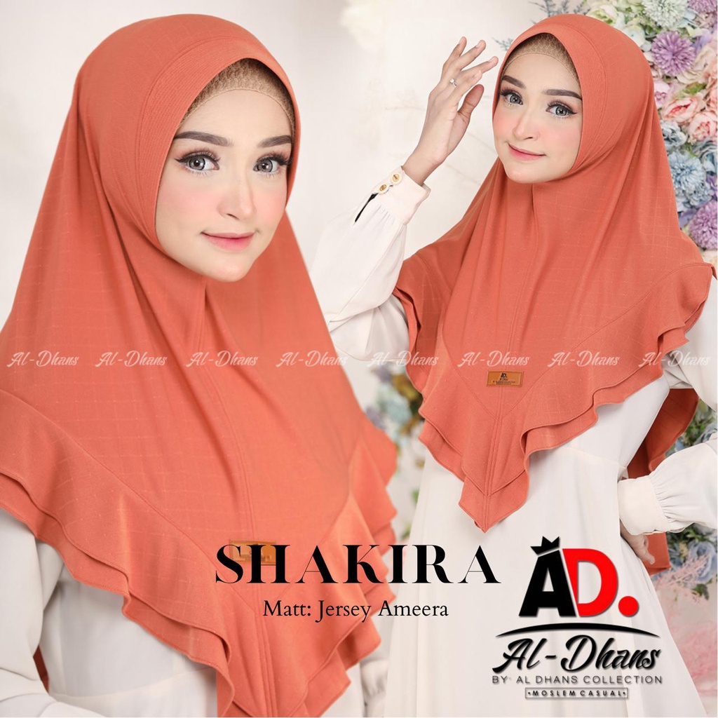 Jilbab Instan Syakira 2 Layer By Al-Dhans