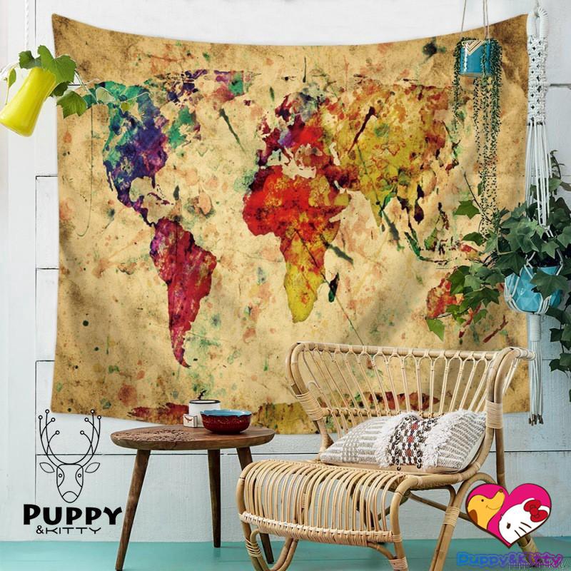 Permadani Gantung Dinding Lukisan Abstrak Shopee  Indonesia