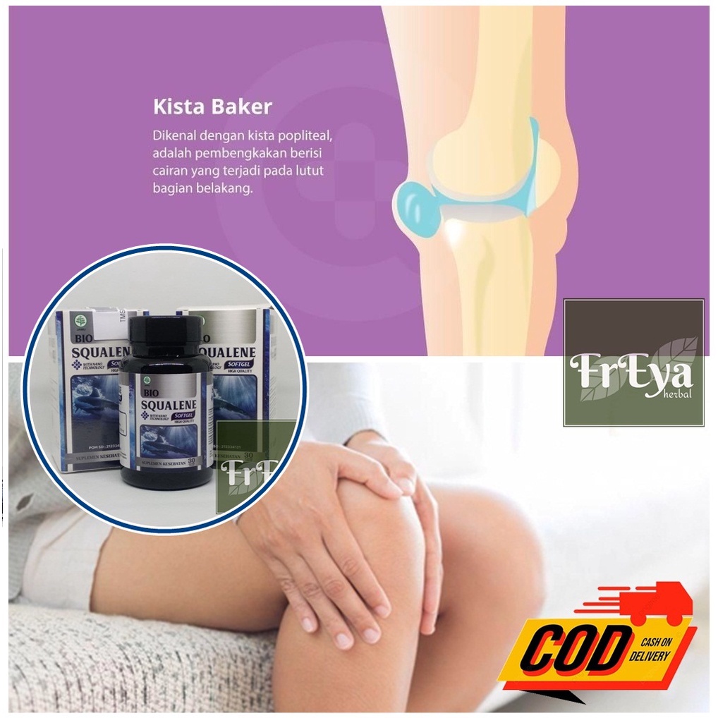 OBAT BENJOLAN DI BELAKANG LUTUT, OBAT KISTA BAKER, OBAT KISTA POLITEAL (BISA COD)