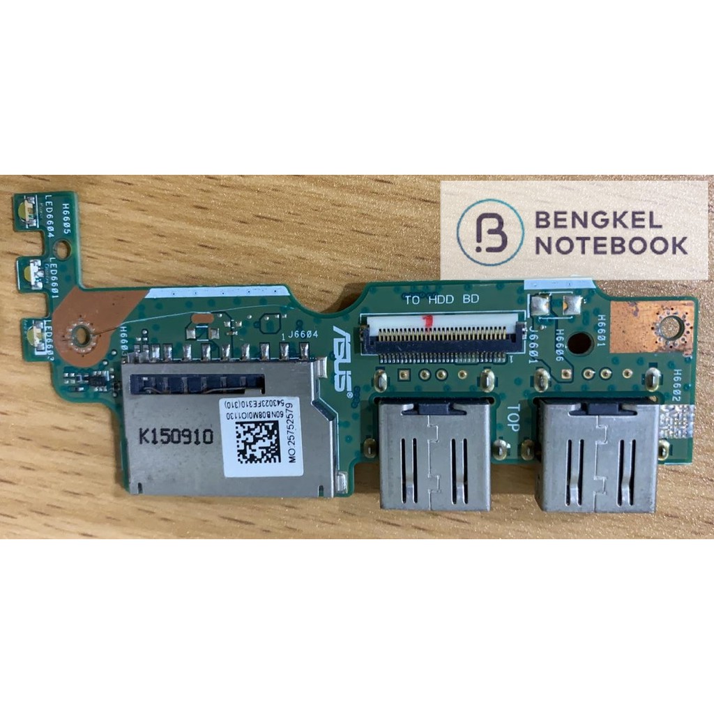 USB Board Asus X455L X455LJ X455LD A455L REV 3.1