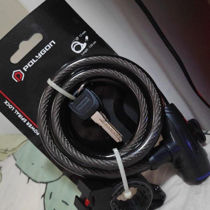 Kunci Gembok Sepeda Polygon Power