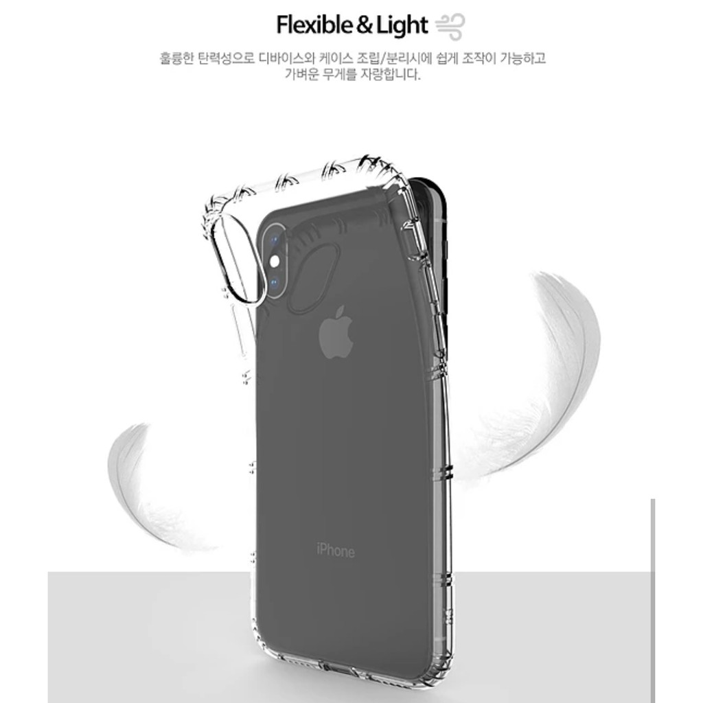 AIR CLEAR JELLY case IPHONE x / xs / xr / xs max MOLAN CANO