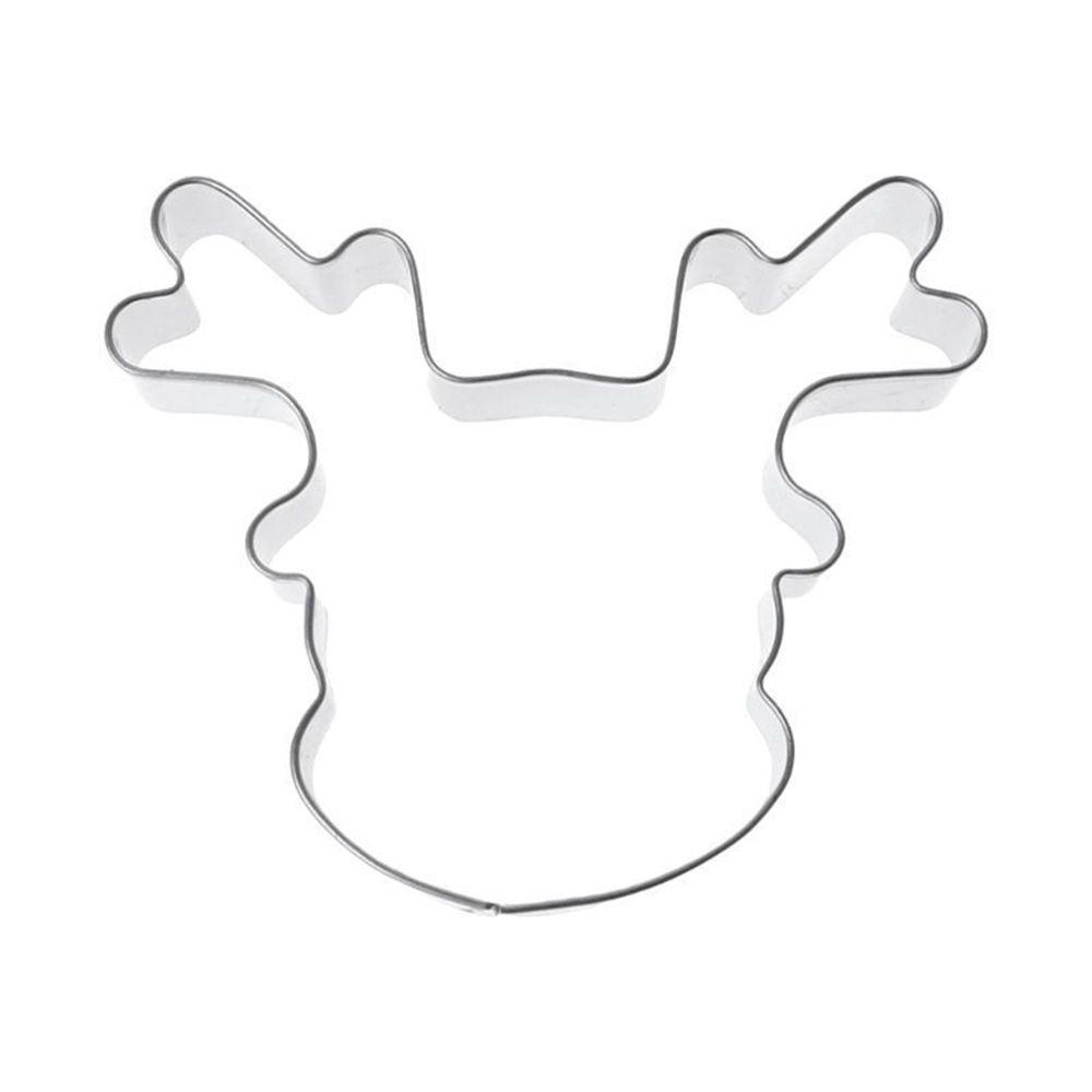 [Elegan] Cookie Cutter DIY Bakeware Alat Dapur Christmas Reindeer