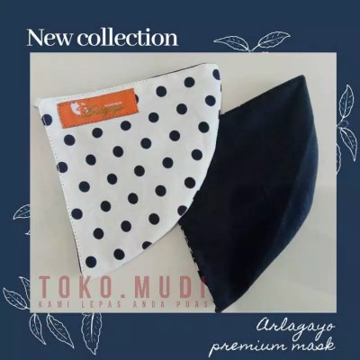 Masker Arlagayo Bolak Balik, Harga Grosir Motif Unik (1 Tali)