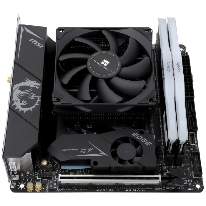 THERMALRIGHT AXP90-X36 BLACK Low Profile CPU Cooler (Intel/AMD)