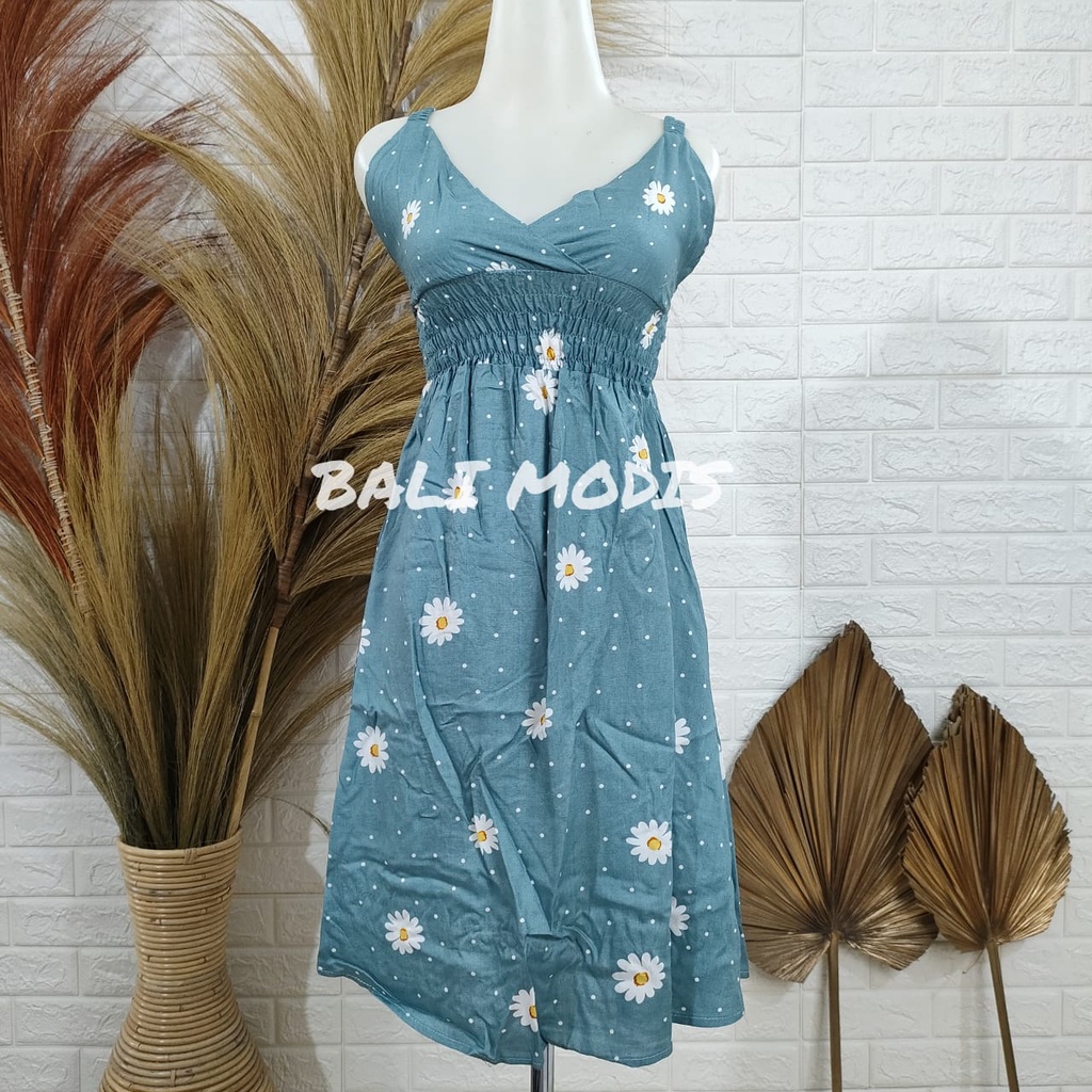 DASTER DRESS MOZA TANGGUNG BALI-ABU MATAHARI