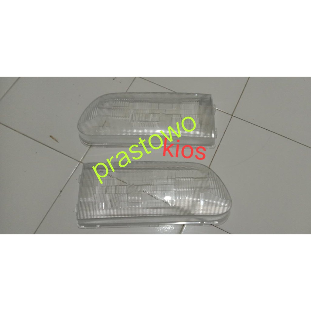 Kaca mika lampu depan headlamp zebra jumbo bodytech s89 satuan