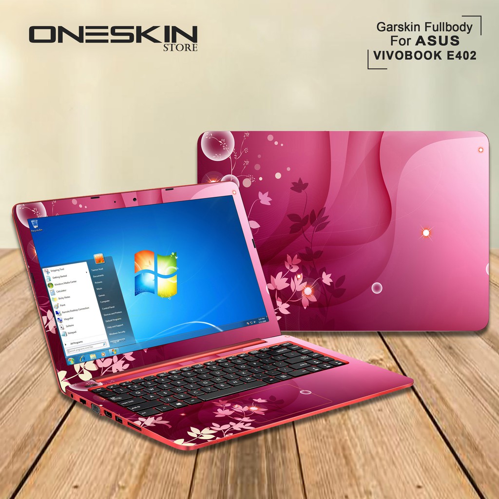 Garskin Laptop Cover Asus Vivobook E402MA-WX0022D E402MA-WX0023D Fullbody