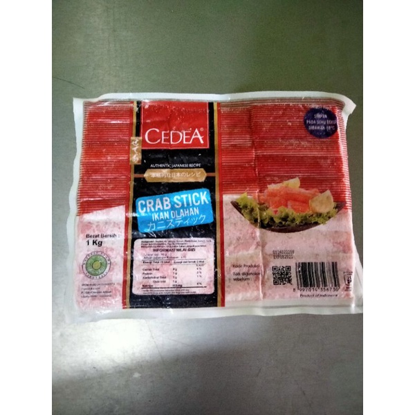 Crab stick 500 gr Cedea