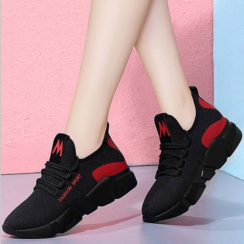 Sepatu Sneakers Wanita Running Fashion - 8065