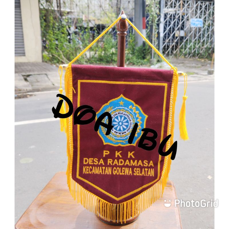 best seller vandel meja PKK custom+tiang vandel meja