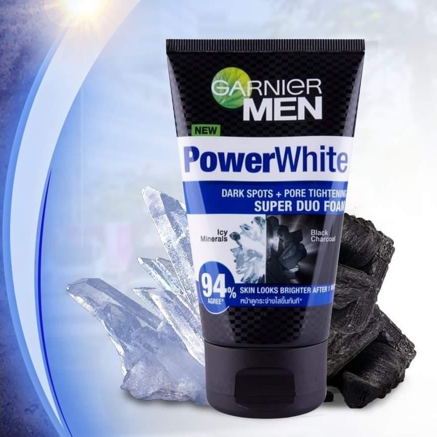 ★ BB ★ GARNIER Men Power White Shaving Foam | GARNIER Men Power White Super Duo Foam - 50ml - 100m