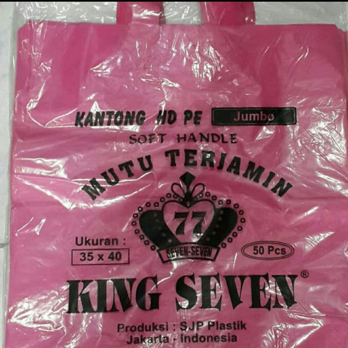 

✨ BISA COD ✨ Kantong Soft Handle JUMBO Polos uk 35x40