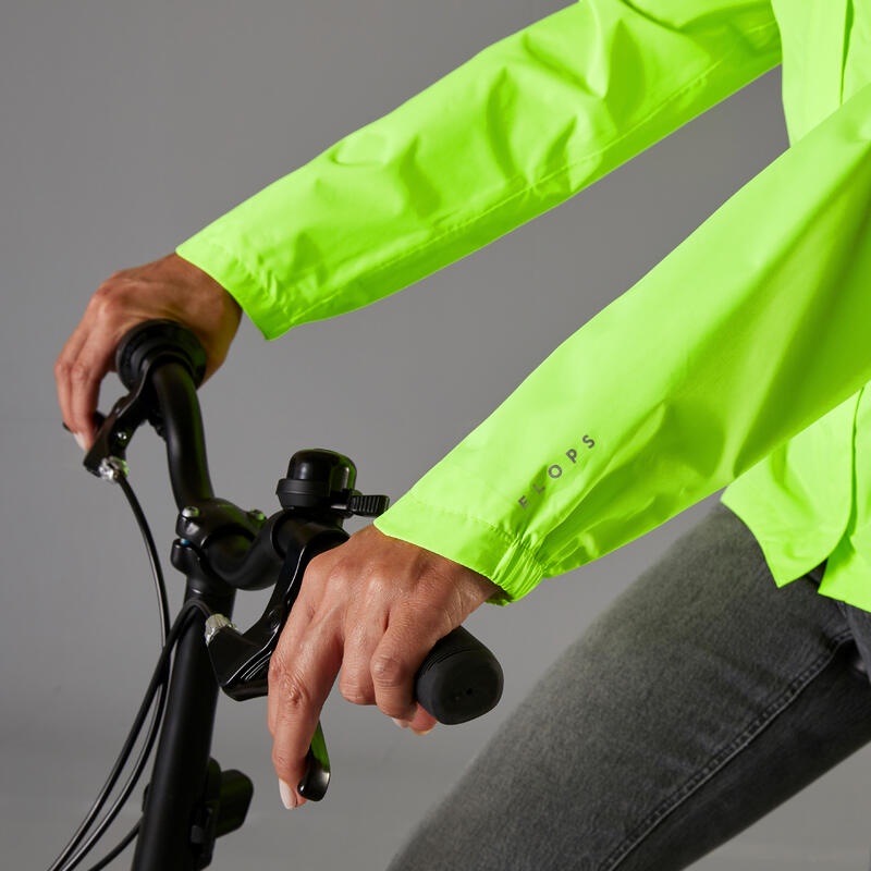 BTWIN 100 Jaket Sepeda Anti Air Waterproof Untuk Wanita