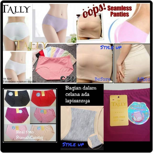 CD SEAMLESS - CELANA DALAM TANPA JAHITAN