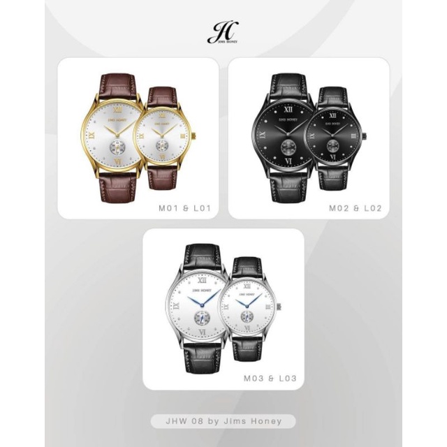 JHW 08 Jam Tangan Couple Keren Jims Honey