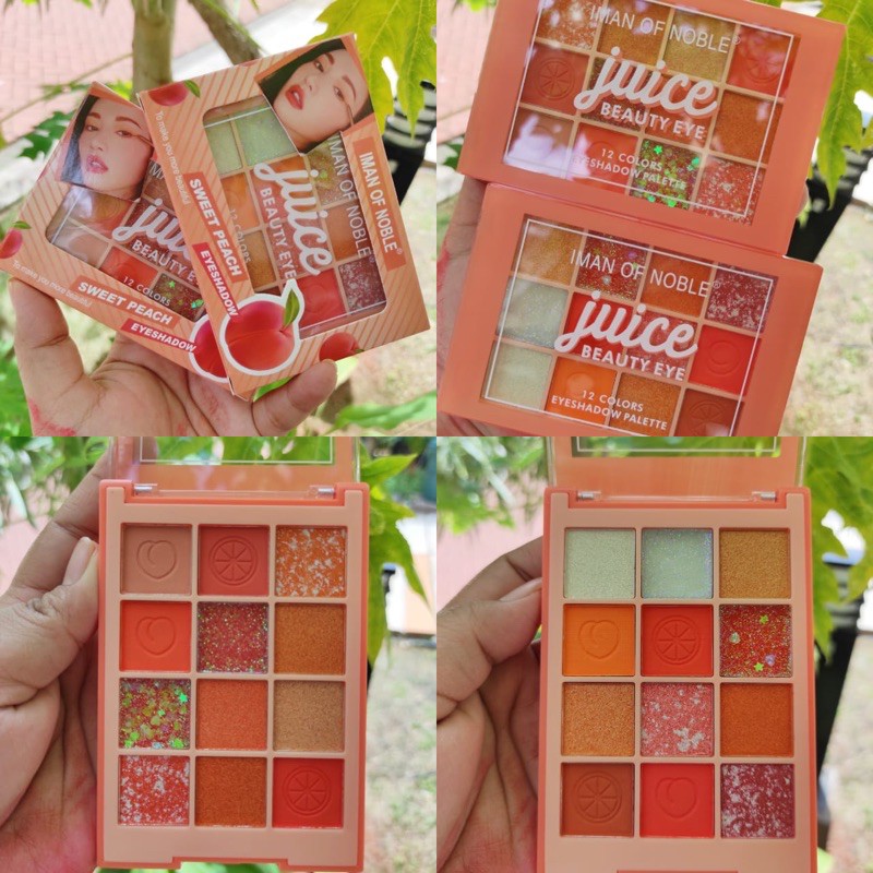 [ ECER ] ANYLADY SWEET DESSERT&amp; IMAN PEACH EYESHADOW