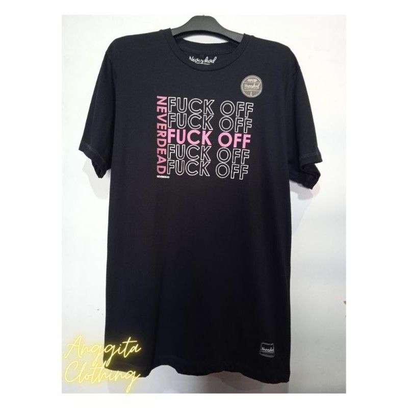 Kaos Distro Never dead Original size L