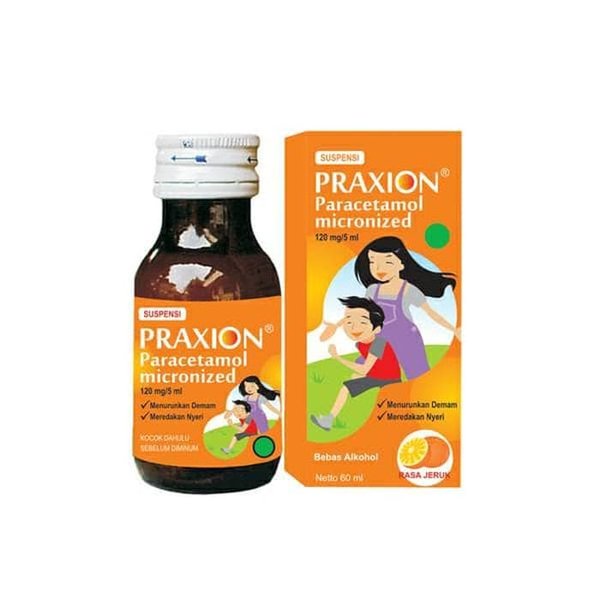 Praxion Sirup Pereda Demam dan Nyeri pada Anak 60 mL / Praxion