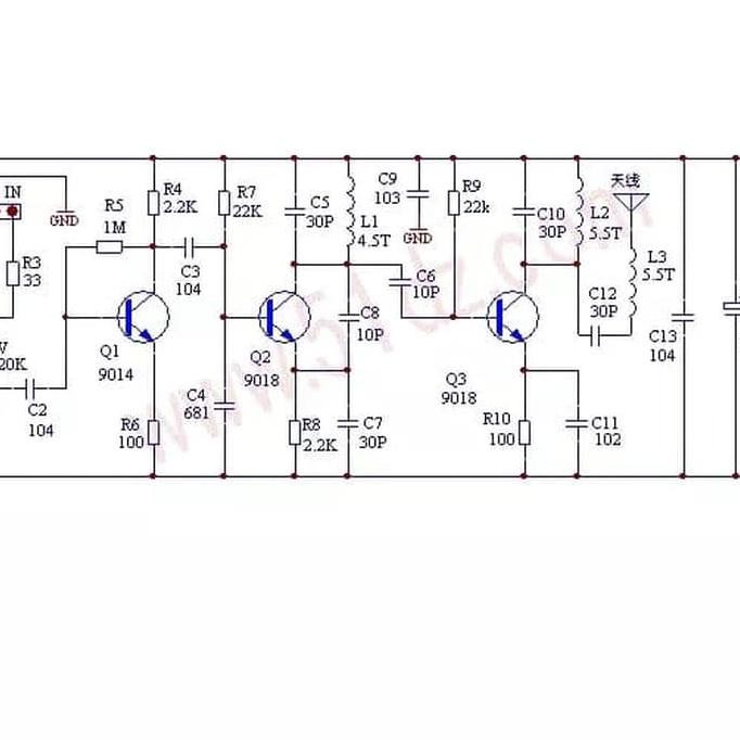 T4674Te5-Sale--A Fm Radio Pemancar 76-108Mhz Wireless Mic Transmitter Diy Kit Module