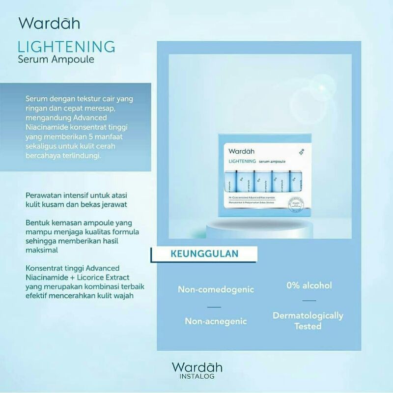 Wardah Lightening Serum Ampoule