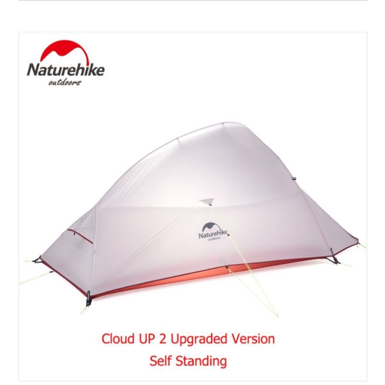 TENDA CLOUD UP 2X 20D NATUREHIKE NH17T001-T (UPGRADE VERSION) [E6]
