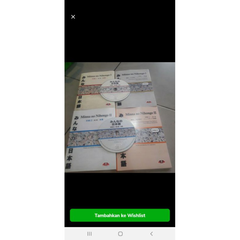 minna no nihongo 1 dan 2 ada cd