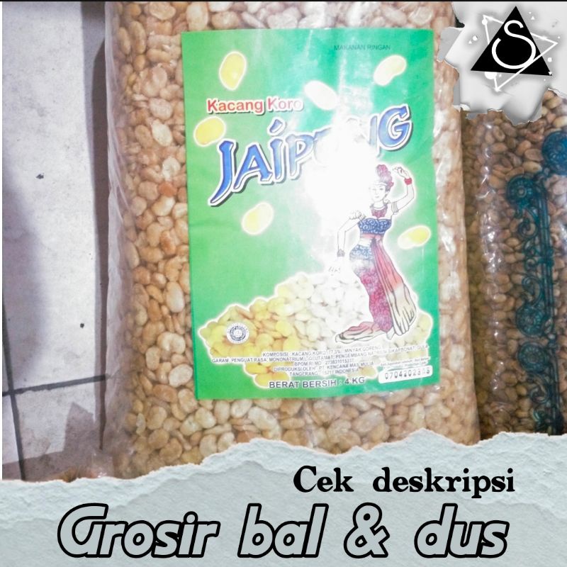 

kacang koro kupas 4kg/bal Grosir