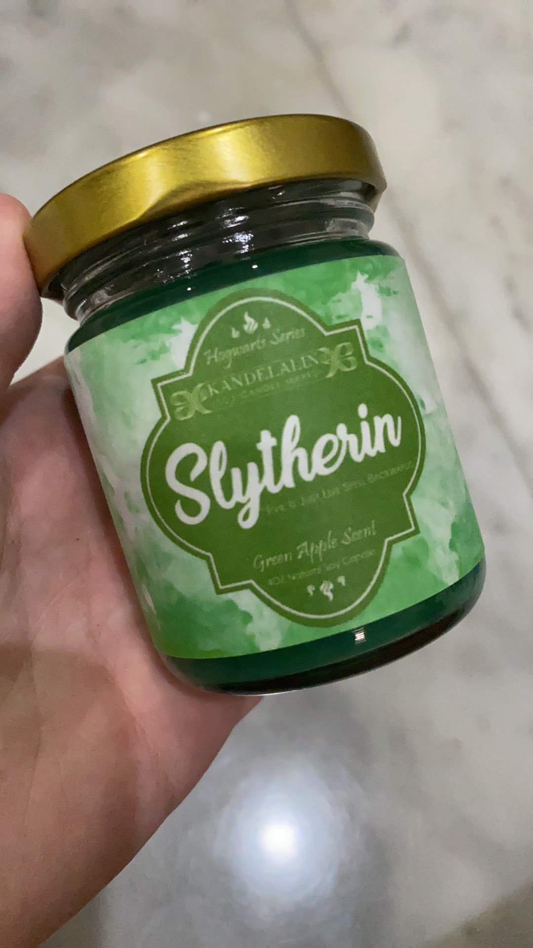Slytherin 4oz Soy Lilin Aromaterapi / 100%soy Wax