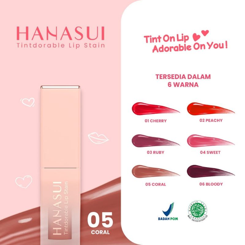 HANASUI TINT ON LIP (Lip tint)