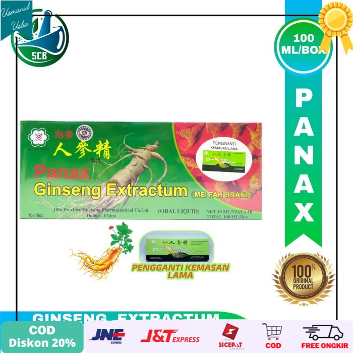 

❤COD❤ Panax Ginseng Extractum - Ekstrak Ginseng untuk Stamina & Kesehatan