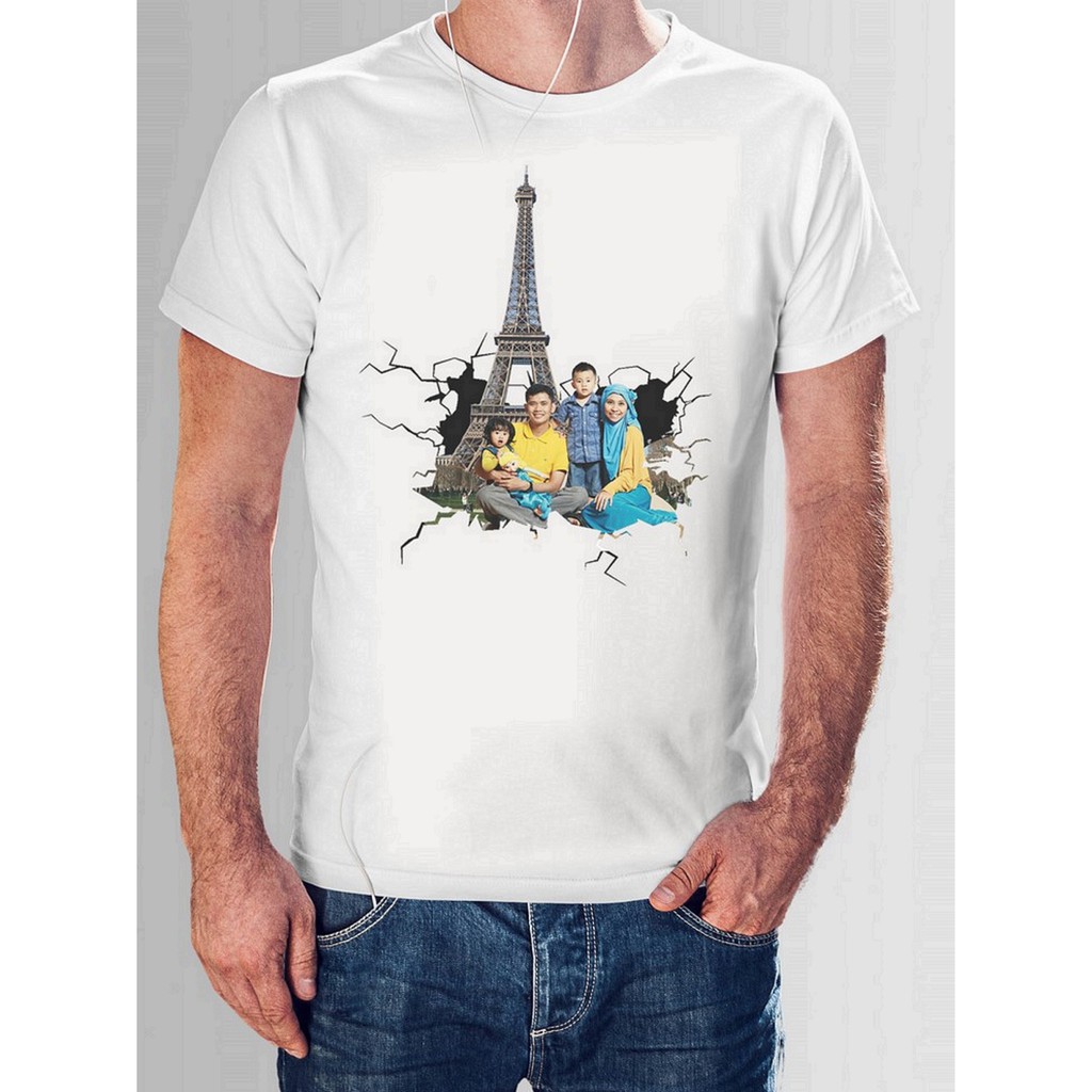 Kaos Foto Eksklusif Desain Fotomu Disini