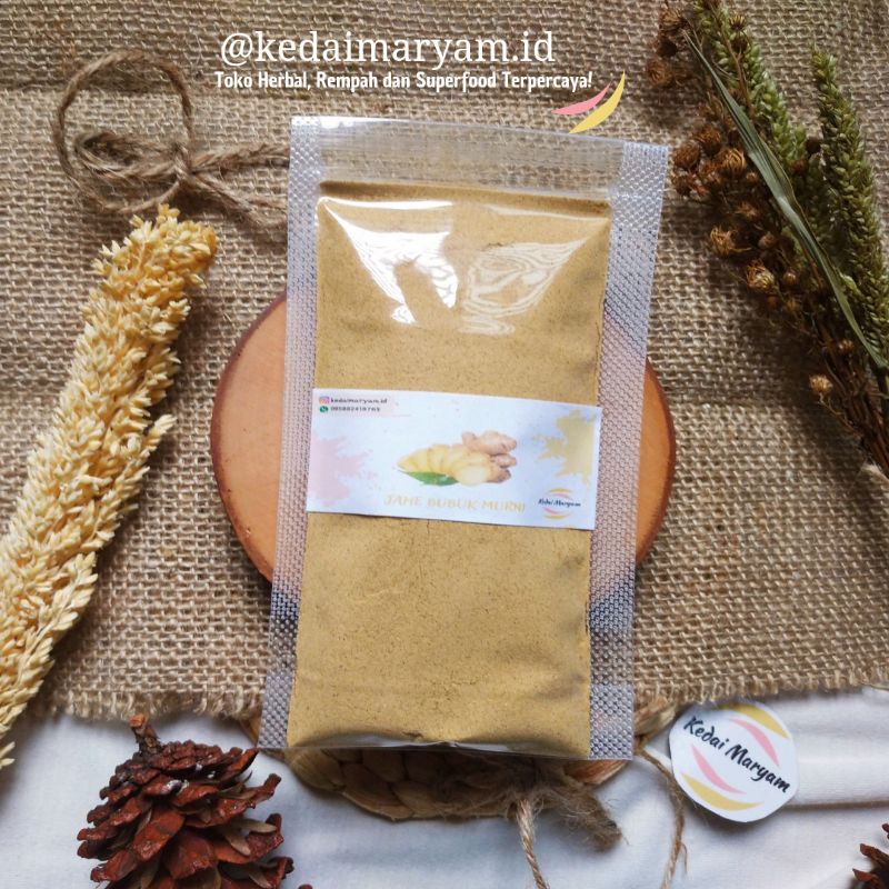 

Jahe Bubuk Murni Asli Ginger Powder 50 Gram
