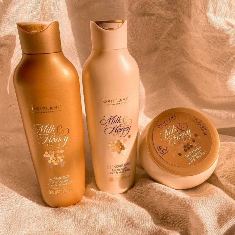 Milk and Honey Gold shampoo , conditioner and hair Mask