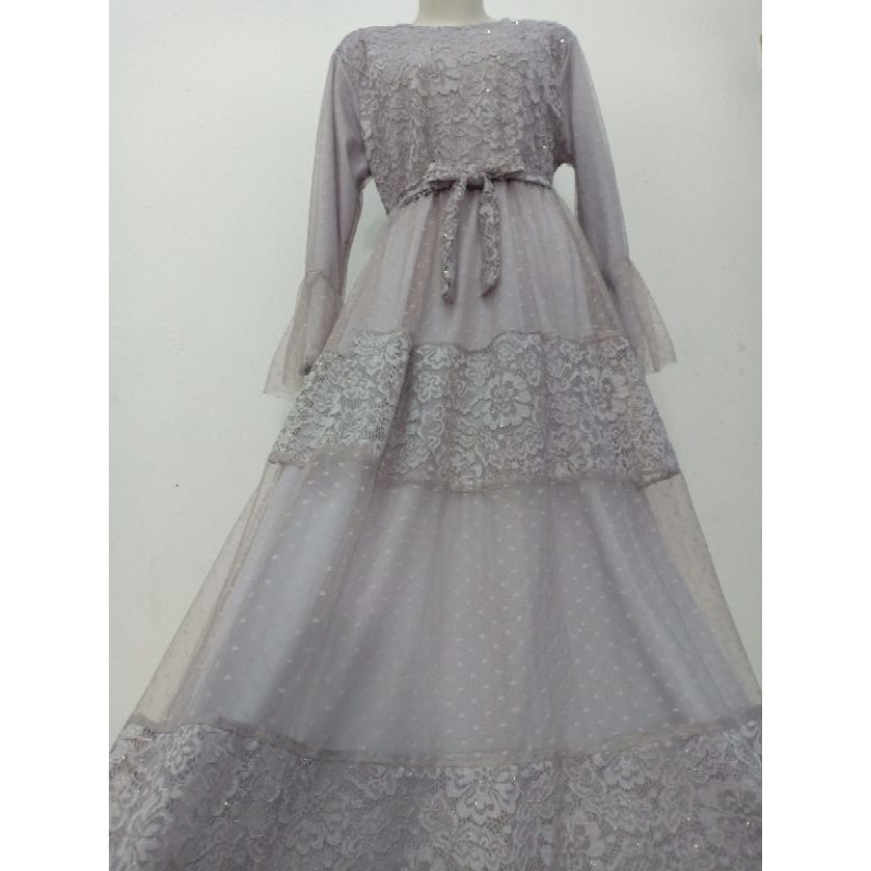 Gamis Brukat Tutu by Ozias