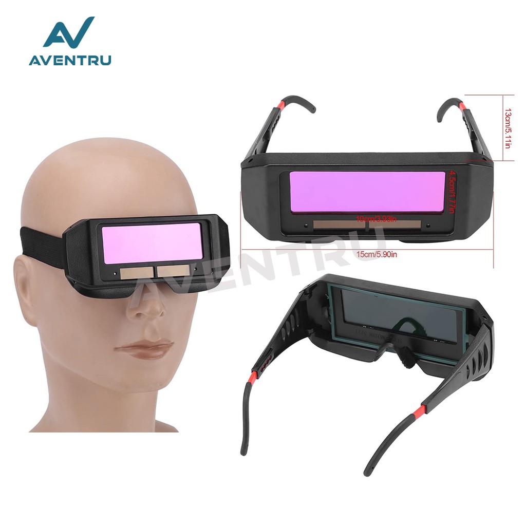 Kacamata Welding Goggle Kacamata Las Autodark Auto Darkening Kaca Mata Otomatis Gelap