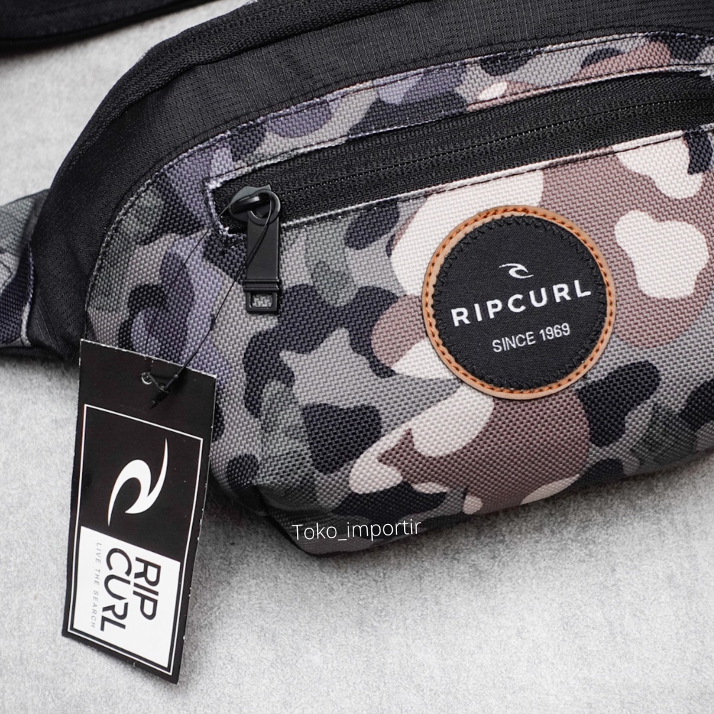 Waistbag Ripcurl Mirror Original Tas Pinggang Pria Waterproof