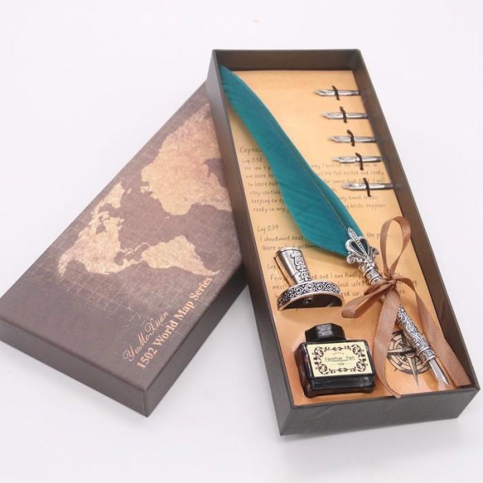 

pena bulu harry potter vintage box set
