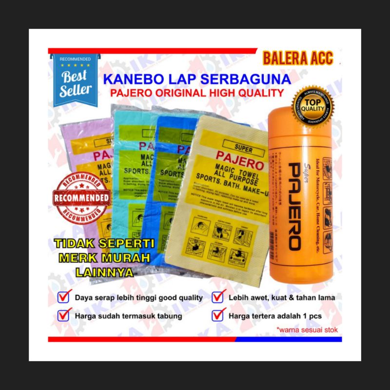 Kanebo Magic Towel Lap Cuci Mobil Motor Lap Dapur Serbaguna