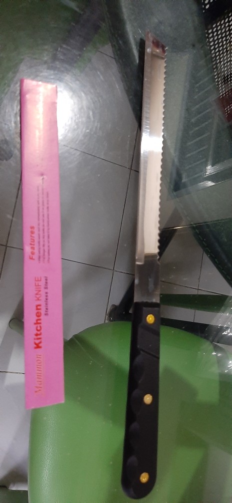 2 Side Knife Bread - Pisau Roti 2 Sisi