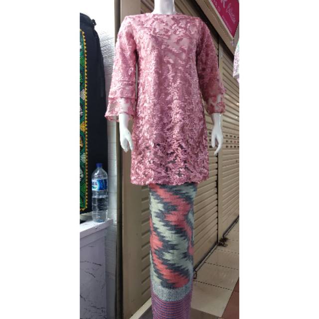 Real Pict KEBAYA Tunik Tille Bordir full by QR mode