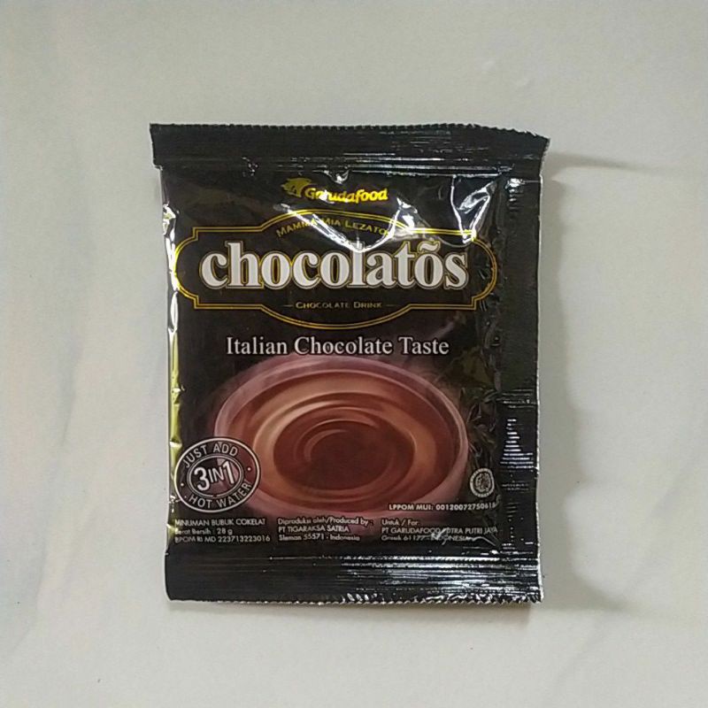 

Chocolatos Drink 28g Minuman Coklat Hits