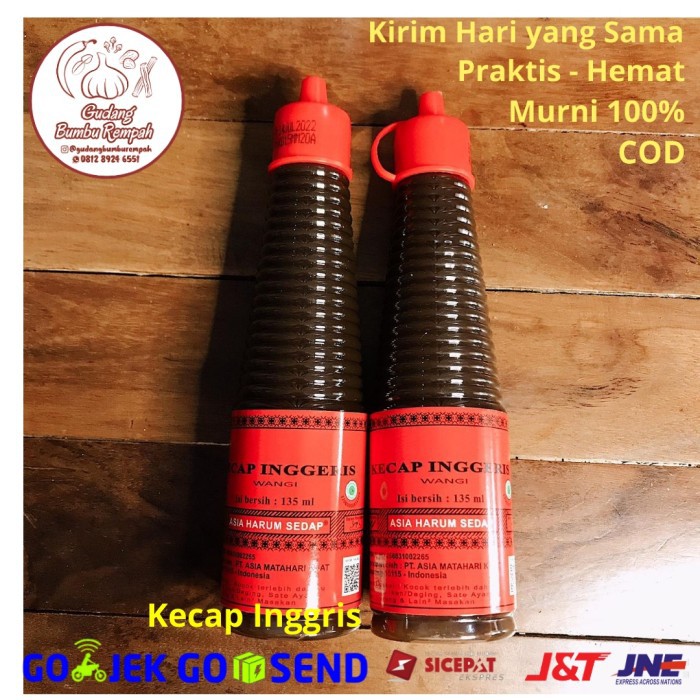 

¶732‡ Kecap Inggris Rempah Bumbu Dapur Super Elegan
