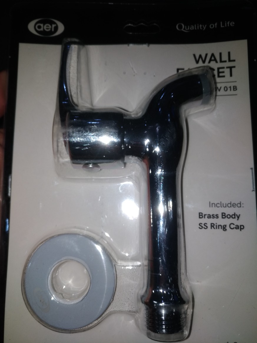 Aer Kran Tembok Kuningan Brass Wall Faucet Tov 01a