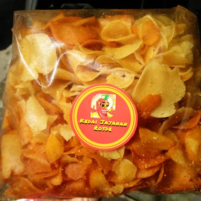 

Molreng Mix Pedas dan Asin 1kg / Molring / Kripik Molring
