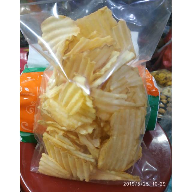 

Keripik Singkong Rasa Keju Merk Tes Harga per 100gr